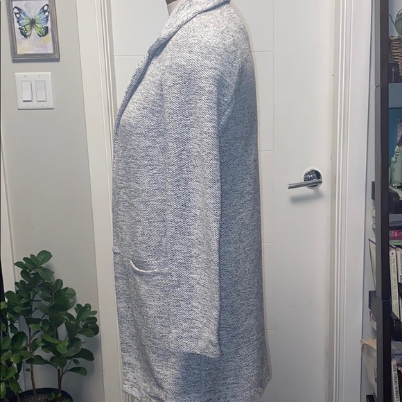 Long grey sweater jacket - Picture 2 of 4